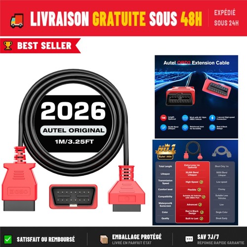 Câble extension obd2 - obd2, 16