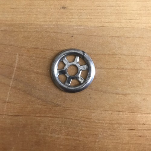 Roue tôle 5mm 6 barreaux - 6,
