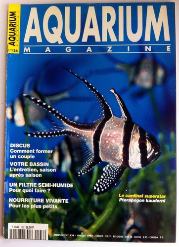 Aquarium magazine 136 - n°136,