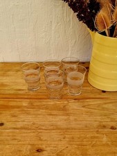 Lot de 5 verres granité