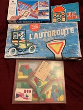 Collection de 4 Jeux de Société VINTAGE Français Classiques (Années 70/80)