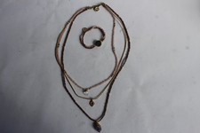 Parure collier + bracelet