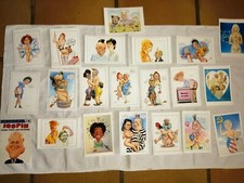 Lot 21 anciennes cartes GOLDY