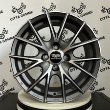 Set 4 Jantes en Alliage Compatible Fiat Grande Punto Et Punto Evo De 15 " Neuf
