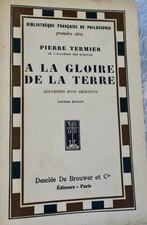 TERMIER PIERRE A LA GLOIRE DE