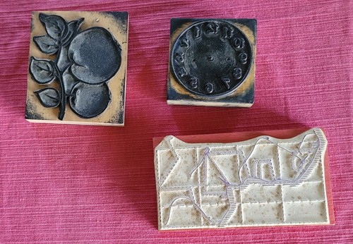 Ancien tampons encreur sur - tampons,