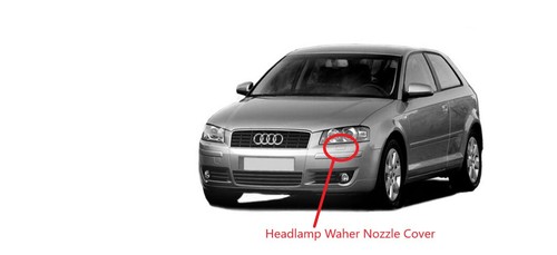 Cache lave phare audi - cache,