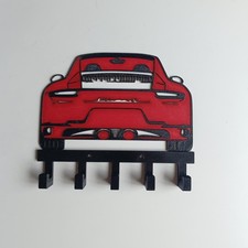 Porte clef mural Porsche 911