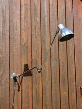Lampe d'atelier, applique de bureau, vers 1950. Période industrielle GRAS JIELDE