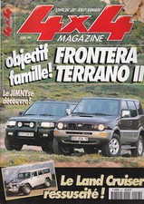 4X4 MAGAZINE N°213 LAND CRUISER / JIMNY / FRONTERA TERRANO II / HONDA HR-V