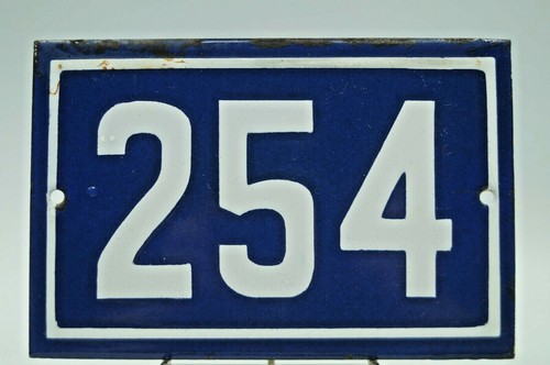 Ancienne plaque emaillee - ,