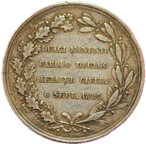 18408 médaille charles x - médaille,