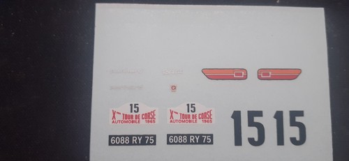 Décalcomanie 43 panhard - ,