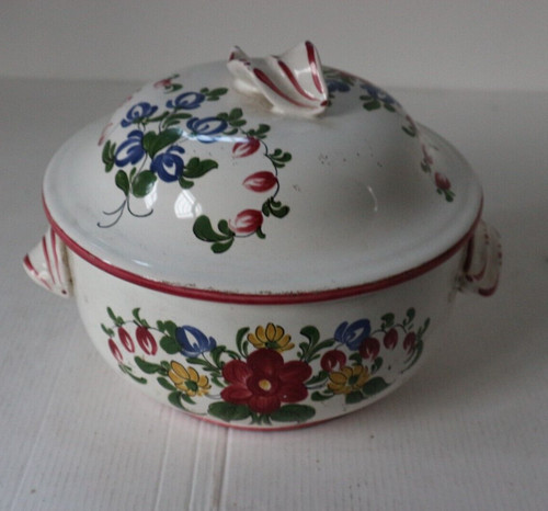Ancienne soupiere faience - ancienne,