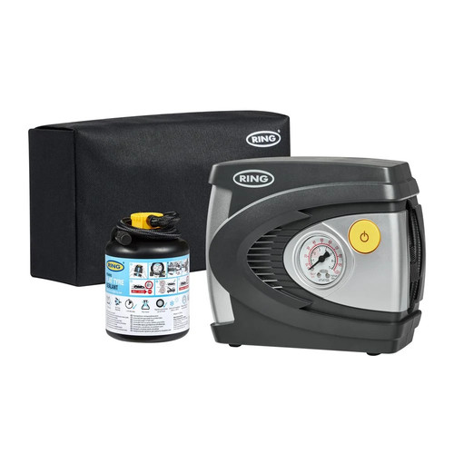 Kit anti crevaison - anti-crevaison, compresseur