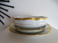 3 plats porcelaine LAFARGE