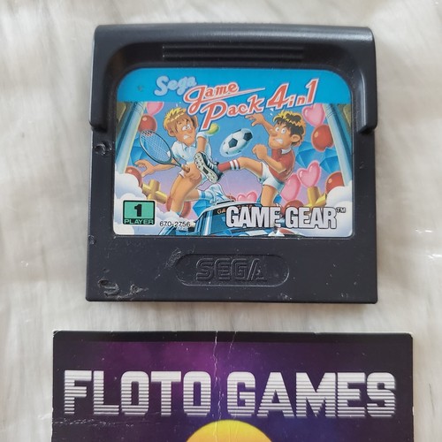 Jeu sega game pack 1 - 4,