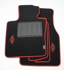 Tapis Moquette pour Mini F56,3 Portes à Partir De 2014- Edition Limitée Rouge