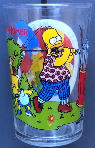 Verre moutarde the simpsons - a,