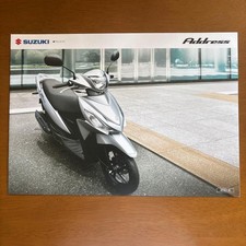 Catalogue Suzuki Address 110cc Scooter 4 pages livraison Japon