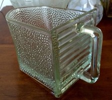 ANCIEN GROS TIROIR EN VERRE