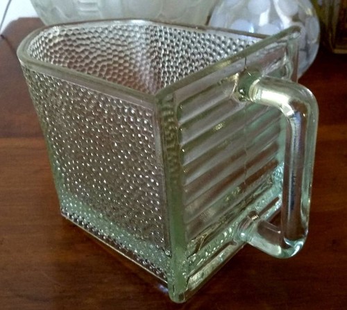 Ancien gros tiroir - gros, verre