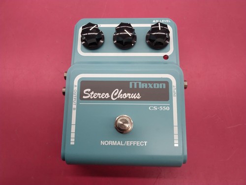 Maxon 550 stereo chorus - maxon, cs-550