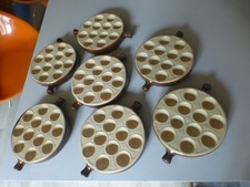 lot de 7 POELON A ESCARGOT