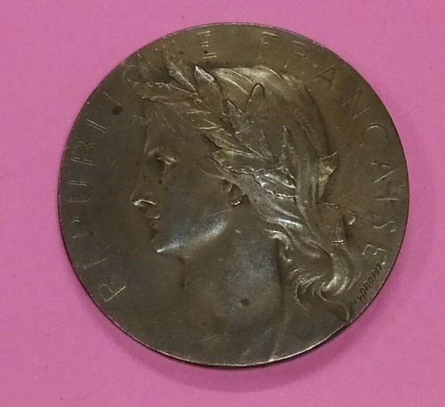 Medaille cuivre ligue - cuivre,