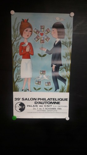Affiche peynet salon - ,