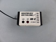 MULTIPLEX récepteur RX-5 M-LINK ID 2 référence 55823 , testé OK modélisme RC