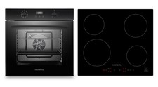 Four Cuisinière Cuisson Noir
