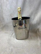 Seau à champagne Lanson en inox Champagne Lanson vintage