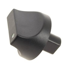 Bouton thermostat noir -