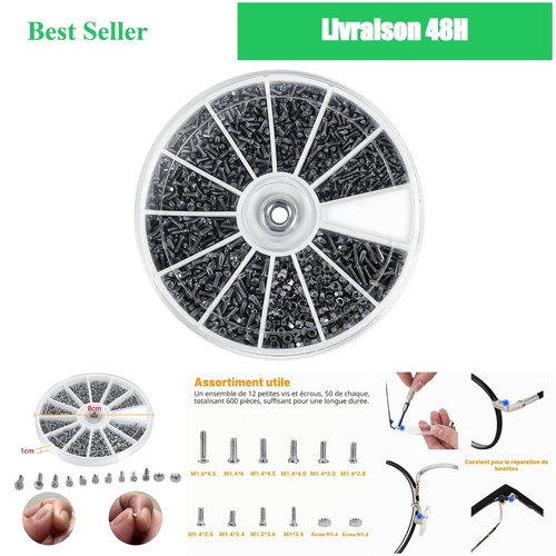Kit 600 vis écrous en - kit,