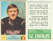 R@R@ FIGURINE PANINI ÉDITION SPRINT 71-VANCLOOSTER - NEUF/ÉDICOLA/PARFAIT-N.29