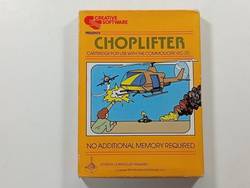 Choplifter commodore vic - choplifter,