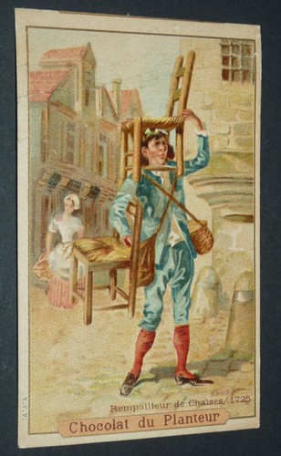 Chromo 1890 1900 chocolat - chromo, du