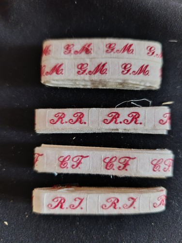 Lot ancien ruban - d',