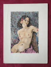 GRAVURE EROTIQUE ANCIENNE -