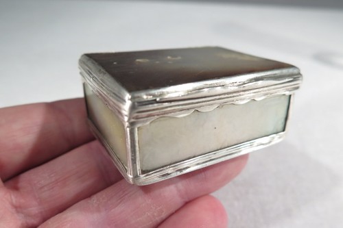 Old pretty solid silver and - old,