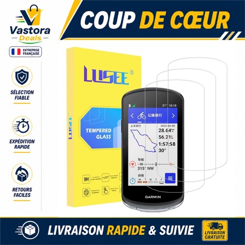 Verre trempé pour garmin - verre,