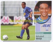 268 MOHAMED BRADJA # TROYES ATAC STICKER  PANINI  FOOT 2002 2003