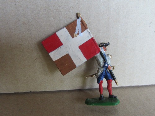 Plat étain soldat porte - plat,