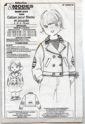 Patron enfant fille - enfant, 2008