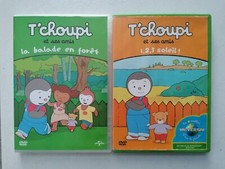 Lot de 2 DVD T'CHOUPI ET SES