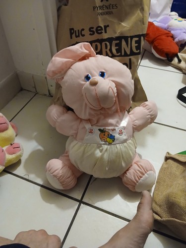 Peluche vintage toile de - en,