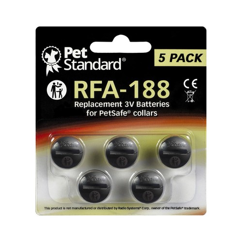 Piles pour petsafe rfa - 5,
