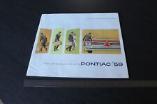 (MC2/C) Large Brochure 1959 PONTIAC '59
