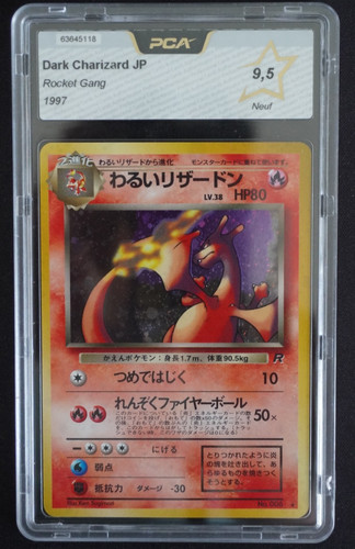Dark charizard jap pca 5 - jap, 9.5
